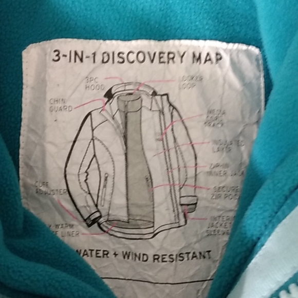 CHAMPION MATCHING GIRLS SIZE 4-5 WINTER SNOW SET - Picture 6 of 7